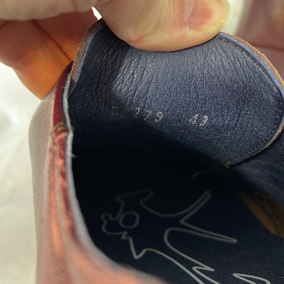 FLUCHOS Huellas Monk Strap Burgundy Cap Toe F0279 Genuine Leather Spain 43 EU - Picture 13 of 14